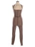 PrettyLittleThing Brown Tan Jumpsuit Size 4 - photo 1
