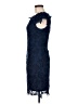 Cache 100% Polyester Blue Cocktail Dress Size 8 - photo 5