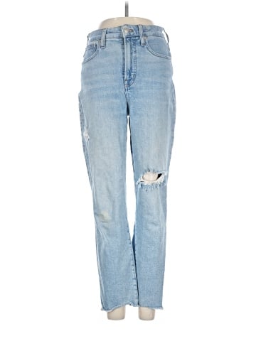 Madewell The Curvy Perfect Vintage Jean in Coffey Wash: Worn-In Edition (view 1)
