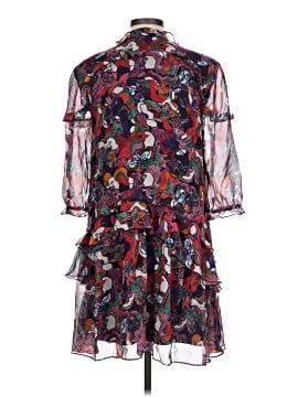 Saloni 3/4 Sleeve Silk Top (view 2)