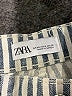 Zara Stripes Silver Casual Pants Size 8 - photo 7