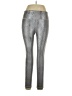 Mono b Metallic Silver Active Pants Size 1X - photo 1
