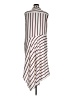 Chico's Stripes White Casual Dress Size XL (3) - photo 2