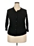 Halogen Black Cardigan Size 2X - photo 1