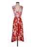 BCBGMAXAZRIA Tropical Orange Cocktail Dress Size XS - photo 1