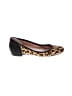 DKNY Animal Print Brown Flats Size 7 1/2 - photo 1