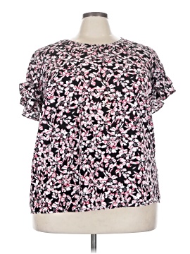 Lane Bryant Short Sleeve Blouse