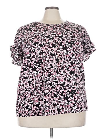 Lane Bryant Short Sleeve Blouse (view 1)