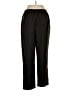 White Stag Solid Black Casual Pants Size 16 - photo 2