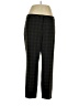 Investments Plaid Black Dress Pants Size 16 - photo 1