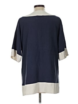 Tory Burch Short Sleeve Silk Top (view 2)