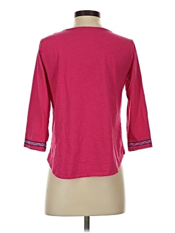 Alfred Dunner 3/4 Sleeve Top (view 2)