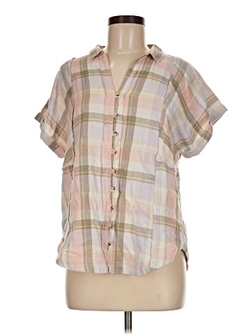 Lucky Brand Short Sleeve Blouse (view 1)