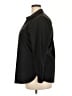 Foxcroft Black 3/4 Sleeve Button-Down Shirt Size 18 - photo 5