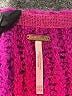 Free People Color Block Purple Wool Pullover Sweater Size XS - photo 4