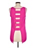 Express 100% Polyester Pink Sleeveless Top Size M - photo 2