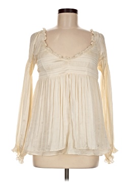 Diane Von Furstenberg Long Sleeve Blouse