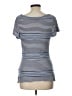Max Studio Blue Short Sleeve Top Size L - photo 2