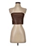 Shein 100% Polyester Brown Tube Top Size 2 - photo 1