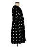 Polagram Polka Dots Black Casual Dress Size S - photo 4