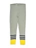 Tea Color Block Green Active Pants Size 7 - photo 1