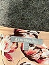 Daniel Rainn Floral Tan 3/4 Sleeve Blouse Size XL - photo 7