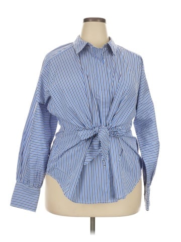 Lauren by Ralph Lauren Long Sleeve Button-Down Shirt (view 1)