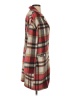 Prettygarden 100% Polyester Plaid Red Coat Size S - photo 4