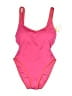 MICHAEL Michael Kors Color Block Pink One Piece Swimsuit Size 4 - photo 1