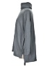 Capote Gray Long Sleeve Turtleneck Size S - photo 5
