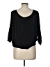Toska Black 3/4 Sleeve Top Size L - photo 2