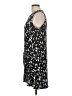 Nine West Graphic Black Casual Dress Size L - photo 5