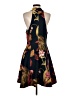 Assorted Brands Tropical Black Blue Cocktail Dress Size S - photo 2