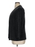 Alex Evenings Solid Black Cardigan Size 1X - photo 5