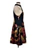 Assorted Brands Tropical Black Blue Cocktail Dress Size S - photo 4