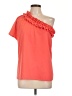 Bibi Orange Short Sleeve Top Size L - photo 1