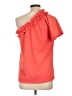 Bibi Orange Short Sleeve Top Size L - photo 2