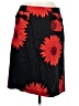 Grace Elements Floral Red Casual Skirt Size 8 - photo 1