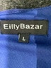 Eilly Bazar 100% Polyester Blue Cocktail Dress Size L - photo 4