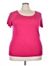 Torrid Pink Short Sleeve T-Shirt Size 3X Plus (3) - photo 1
