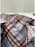 Burberry 100% Cotton Plaid Brown Long Sleeve Button-Down Shirt Size 10 - photo 5