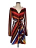 Express Stripes Red Cocktail Dress Size S - photo 1