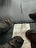 Unbranded Black Gray Track Pants Size M - photo 4