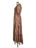 Storia 100% Polyester Brown Casual Dress Size S - photo 5