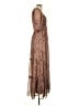 Storia 100% Polyester Brown Casual Dress Size S - photo 4
