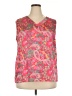 Unbranded Pink Sleeveless Blouse Size XXL - photo 1