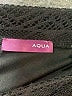 Aqua Solid Black Formal Skirt Size M - photo 4