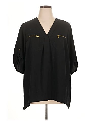 Ellen Tracy 3/4 Sleeve Blouse (view 1)