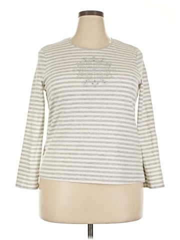 Croft & Barrow 3/4 Sleeve Top (view 1)