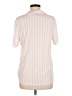 Amazon Essentials Stripes Pink Short Sleeve Blouse Size M - photo 2